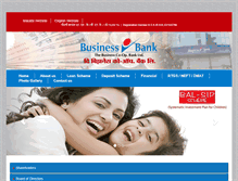 Tablet Screenshot of businessbanknashik.com
